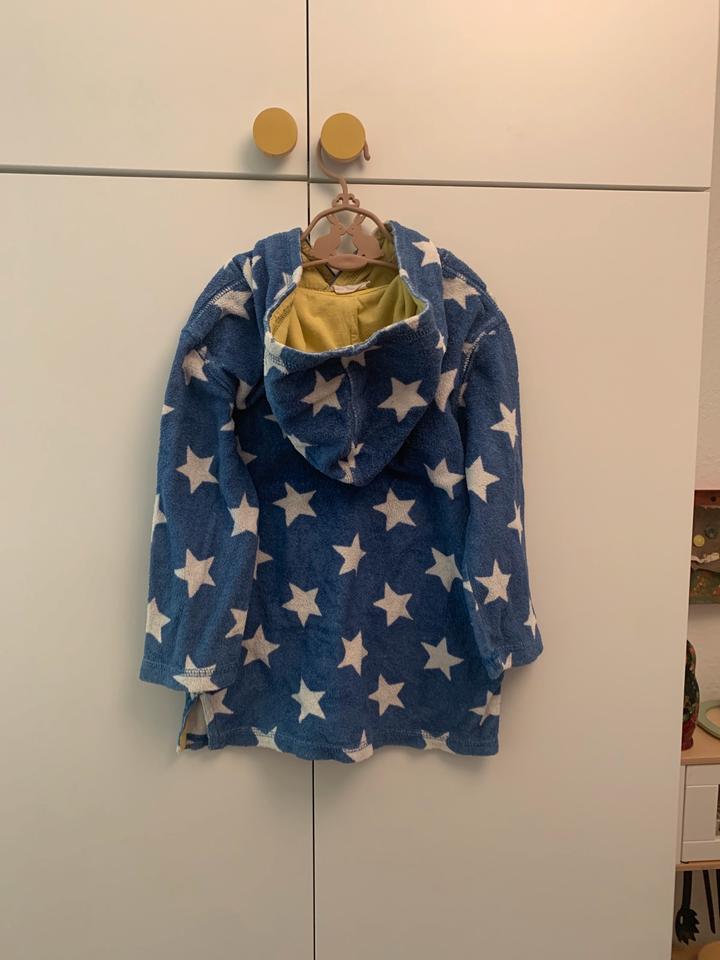 Mini Boden Frottee Poncho Gr. 3-4 Jahre blau Sterne in Karlsruhe