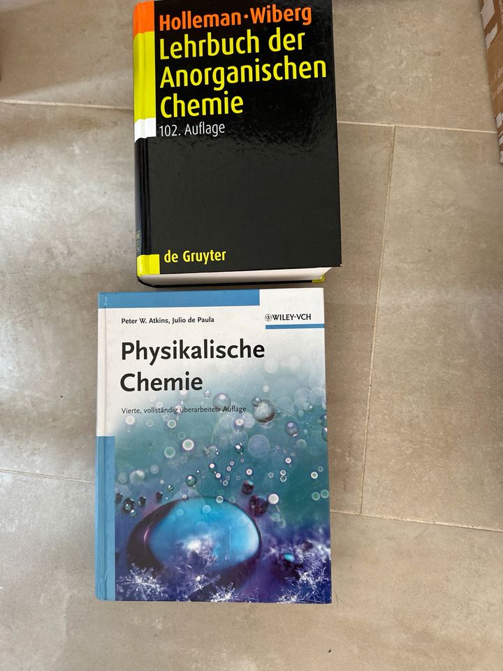 Lehrbücher Physikalische Chemie + Anorganische Chemie in Ratingen