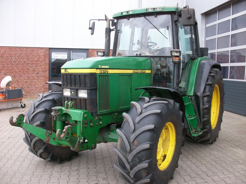 John Deere 6610 Trecker Schlepper Fronthydraulik Frontkraftheber in Fürstenau