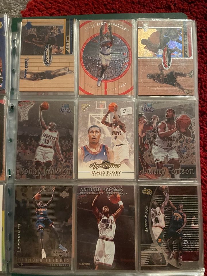 NBA Upper Deck Sammelkarten in Kamp-Lintfort