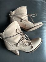 Edc by Esprit **Sommer Stiefeletten **  creme** Gr. 38 **Leder Baden-Württemberg - Bammental Vorschau