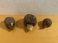 Igelfamilie aus Ton - 3 Igel handgefertigt 6,3 cm / 8,2 cm / 9 cm Baden-Württemberg - Bad Mergentheim Vorschau