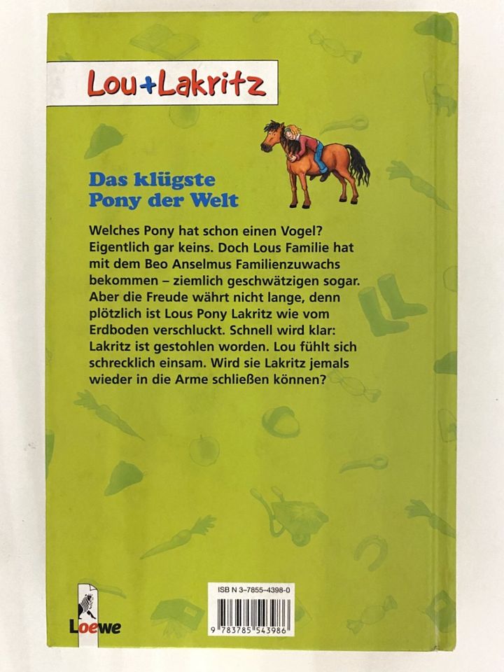 Lou + Lakritz - Das klügste Pony der Welt - Julia Boehme - Loewe in Köln