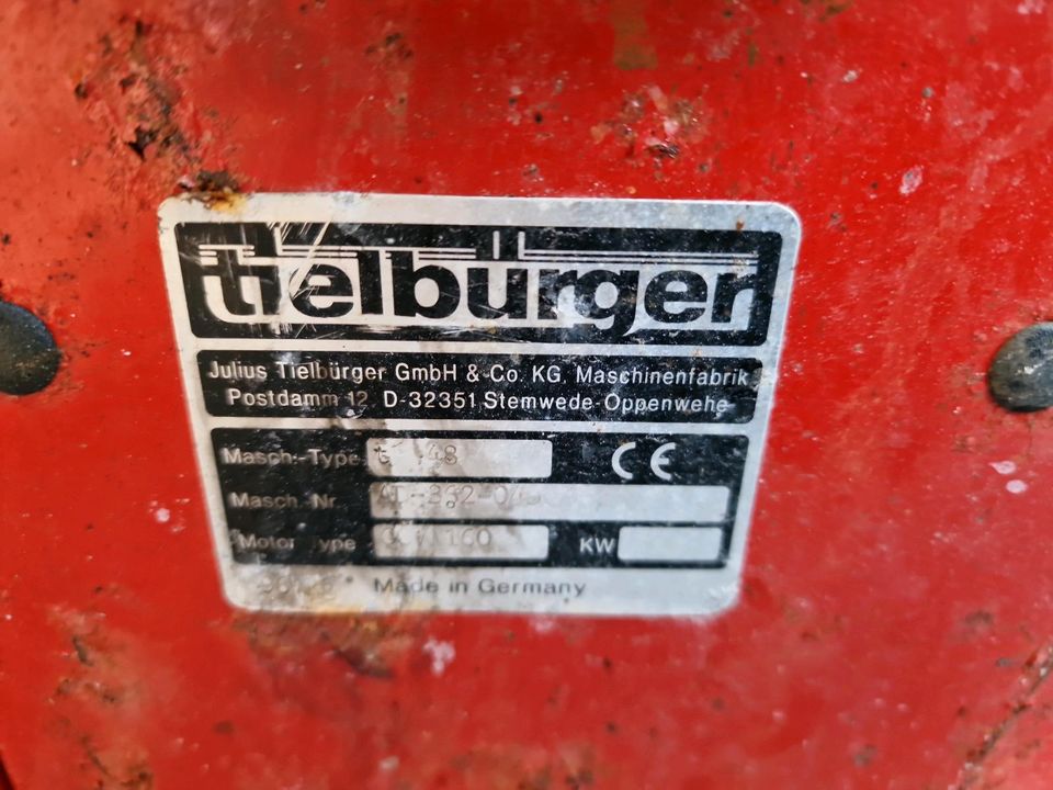 Tielbürger Kehrmaschine TK 48 in Dannenberg (Elbe)