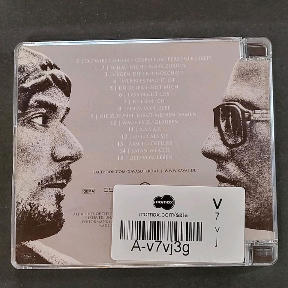 Xavas gespaltene Persönlichkeiten Kool Savas & Xaviar Naidoo CD in Paderborn