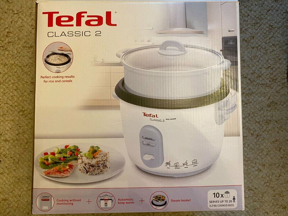 Tefal Reiskocher RK1011 mit Dampfgareinsatz in Nordrhein-Westfalen - Hilden  | eBay Kleinanzeigen ist jetzt Kleinanzeigen