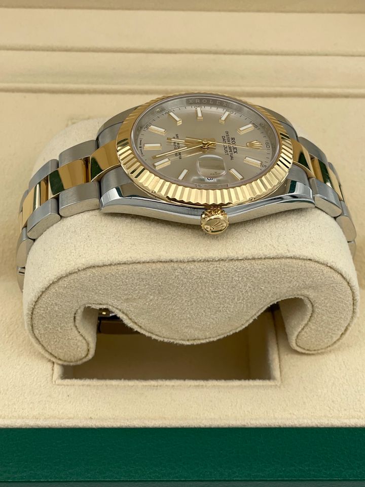 Rolex Datejust 41mm Stahl-Gold Ref:126333 Bj.2023 Lc:100 in Frankfurt am Main