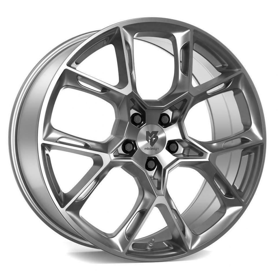 NEUE MB Design KX1 Felgen 20Zoll 5x108 8,5x20 ET45 Ford/Volvo in Krostitz
