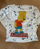 Bart Simpson Langarmshirt Gr.134/140 Saarland - Mettlach Vorschau