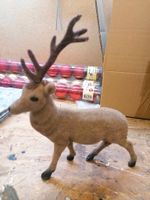 Weihnachten Elch Hirsch Deko Glitzer ca 12 cm Wandsbek - Hamburg Farmsen-Berne Vorschau