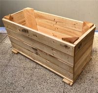 Blumenkasten Topf Rechteckig Pflanzenkasten Pflanzenkübel Holz XL Baden-Württemberg - Karlsruhe Vorschau