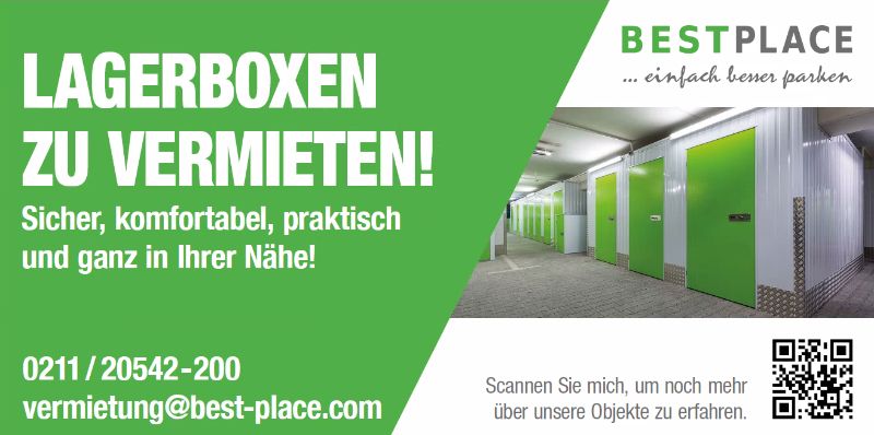 Lagerbox 12,5m² ab sofort verfügbar! in Remscheid