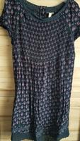 Esprit Kleid Gr. 40 - dunkelblau mit Allover Druck - supersüß Sachsen - Grimma Vorschau