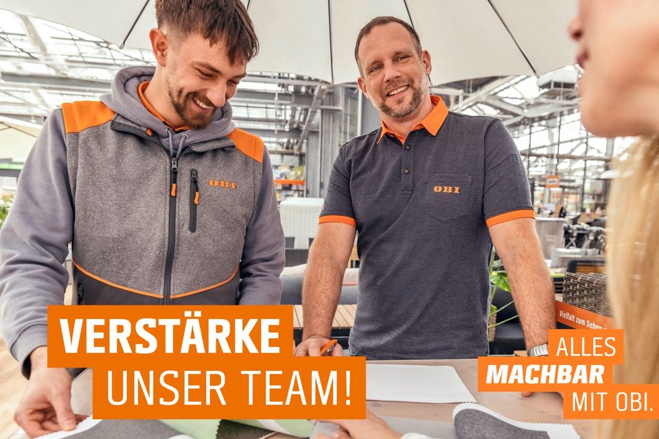 Jobs! Werde Mitarbeiter (m/w/d) bei OBI in Eisenberg ️ in Thüringen
