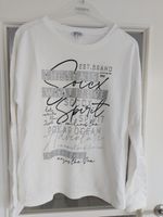 SOCCX Sweatshirt mit Glitzer, Gr. M weiß - neu - Hessen - Breidenbach (bei Biedenkopf) Vorschau