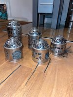 5x Tisch- Boden Kerzen Laternen , Silber, 3 Größen, Metall Bayern - Rosenheim Vorschau