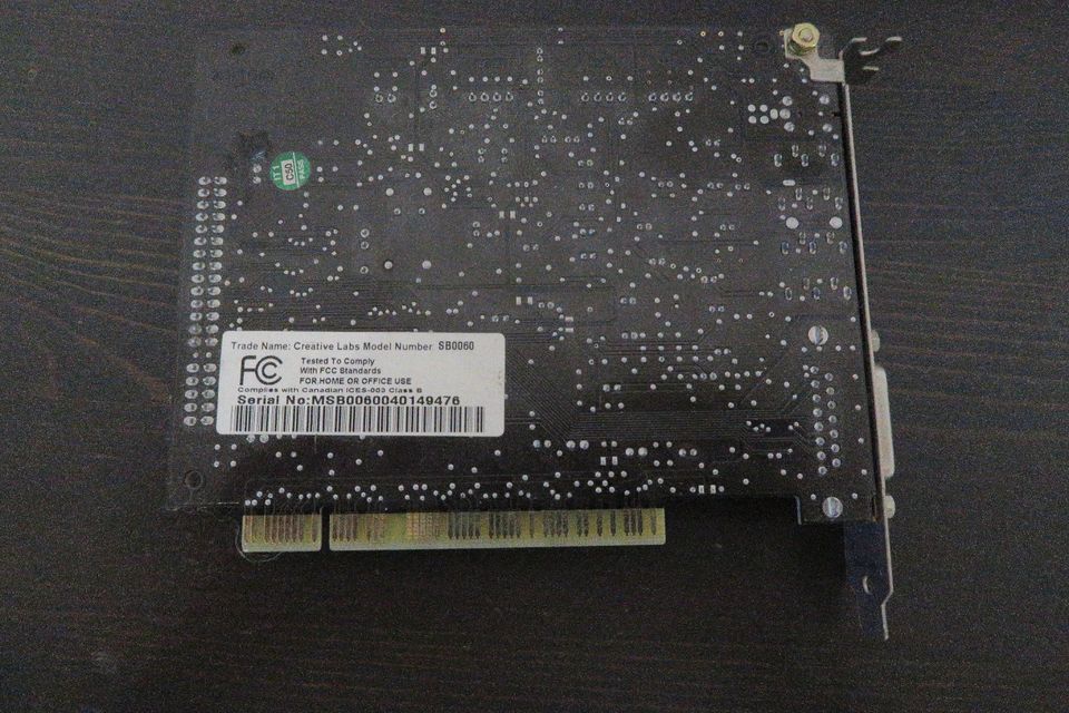 Soundblaster SB0060 Soundkarte PCI in Recklinghausen