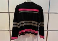 Marc Cain Pullover Streifen Schwarz / Pink Eimsbüttel - Hamburg Rotherbaum Vorschau