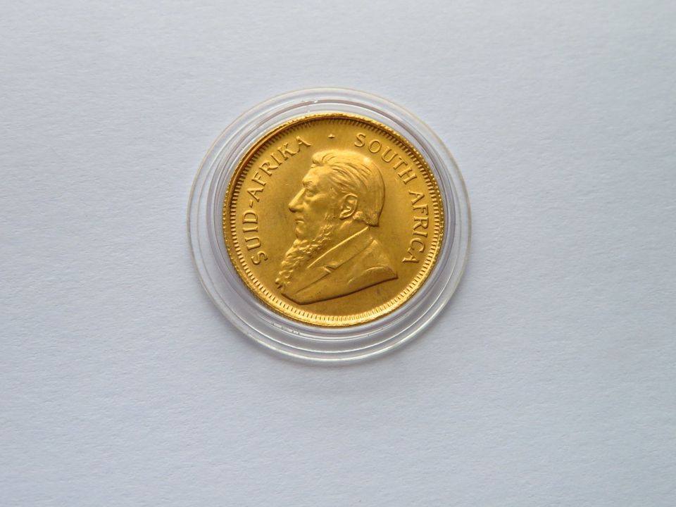 1/4 Unze Gold Krügerrand Südafrika 1982 bzw. 1985 in Leipzig