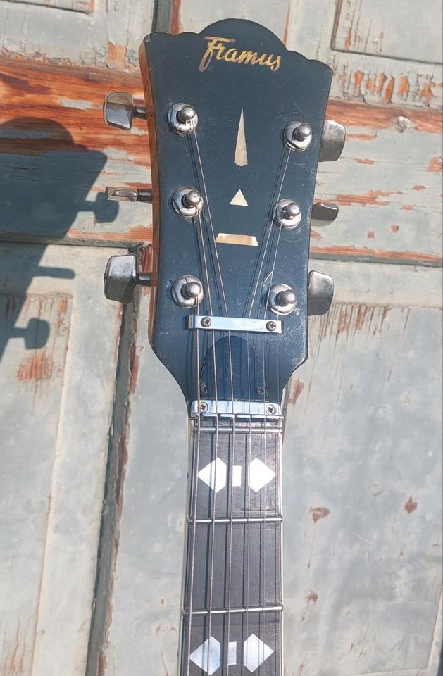 1968 Framus Caravelle BL-15 Specs Vintage E-Gitarre, Bünde neu in Nürnberg (Mittelfr)