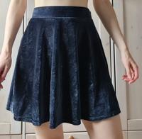 Blauer Samtrock von ONLY Gr. S/36 Bonn - Bonn-Zentrum Vorschau