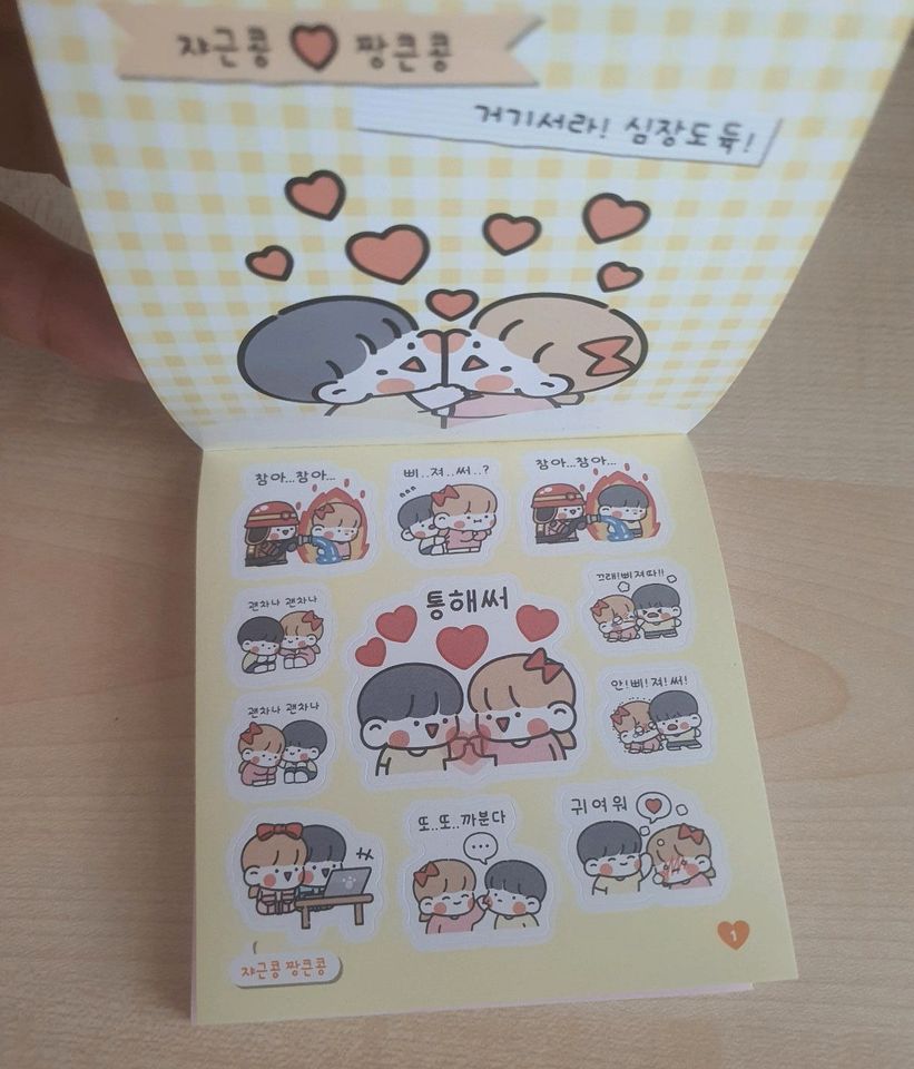 Korean Sticker Minibook Stationary Journal Korea Kawaii KPOP in Krauchenwies