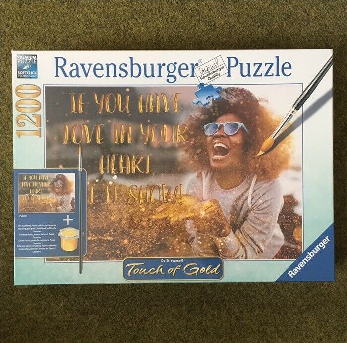 NEU❗️ Ravensburger Puzzle 1200 Touch of Gold + Goldfarbe + Pinsel in  Baden-Württemberg - Horgenzell | Weitere Spielzeug günstig kaufen,  gebraucht oder neu | eBay Kleinanzeigen ist jetzt Kleinanzeigen