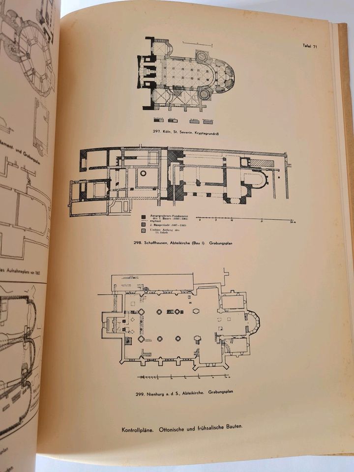 Deutscher Kirchenbau antikes Buch Architektur in Neuhausen