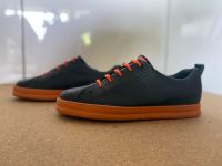 Camper Runner Leder Sneaker Schuhe Schwarz / Black  Neon Orange Innenstadt - Poll Vorschau