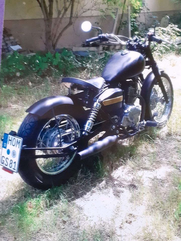 Hondarebel 250ccm Bobber in Homburg