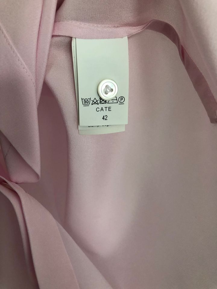 Van Laack Seidenbluse Cate Größe 42 Rosa Bluse Seide in Hamburg