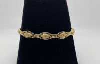 Damenarmband gemustert in 585er Gelbgold, Länge ca. 19,5 cm Bayern - Landshut Vorschau