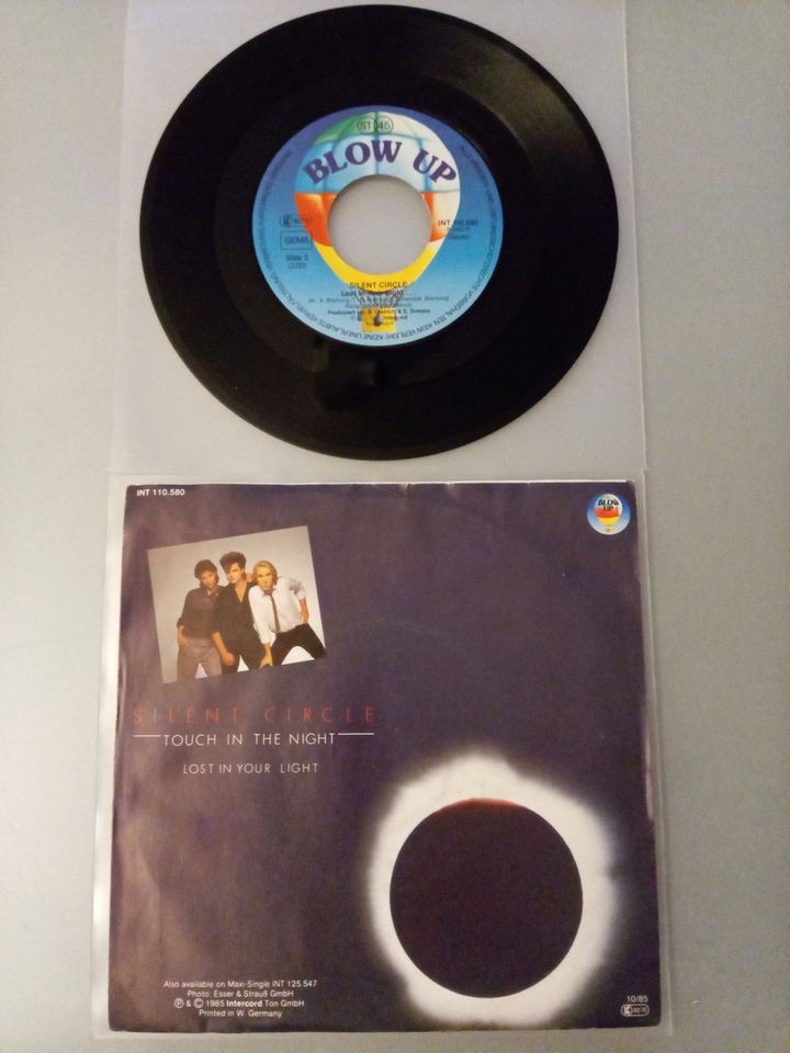 Silent Circle Single – Touch In The Night – Deutschland 1985 in Köln