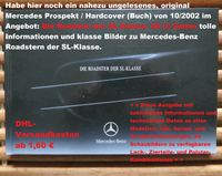 Mercedes Prospekt / Buch 10/2002: Die Roadster der SL-Klasse, 9 € Sachsen-Anhalt - Halle Vorschau