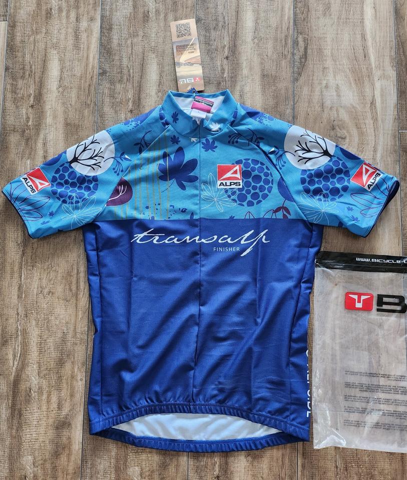 Transalps Radtrikot Fahrradtrikot BICYCLE LINE GR. L ALPS NEU in Haigerloch