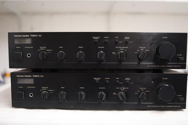 Used Harman Kardon PM645 Vxi Integrated amplifiers for Sale Used Harman Kardon PM645 Vxi Integrated amplifiers for Sale
