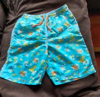 Jungen Badehose Shorts Blau Muster Gr.  122/128 Sachsen-Anhalt - Zeitz Vorschau