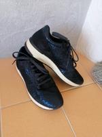 neuwertiger Damen Sneakers Geox  Italian Patent blau Glitzer 41 Baden-Württemberg - Bräunlingen Vorschau