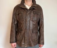 Neuwertig Designer Herren Lederjacke von Alba Moda Bayern - Baldham Vorschau