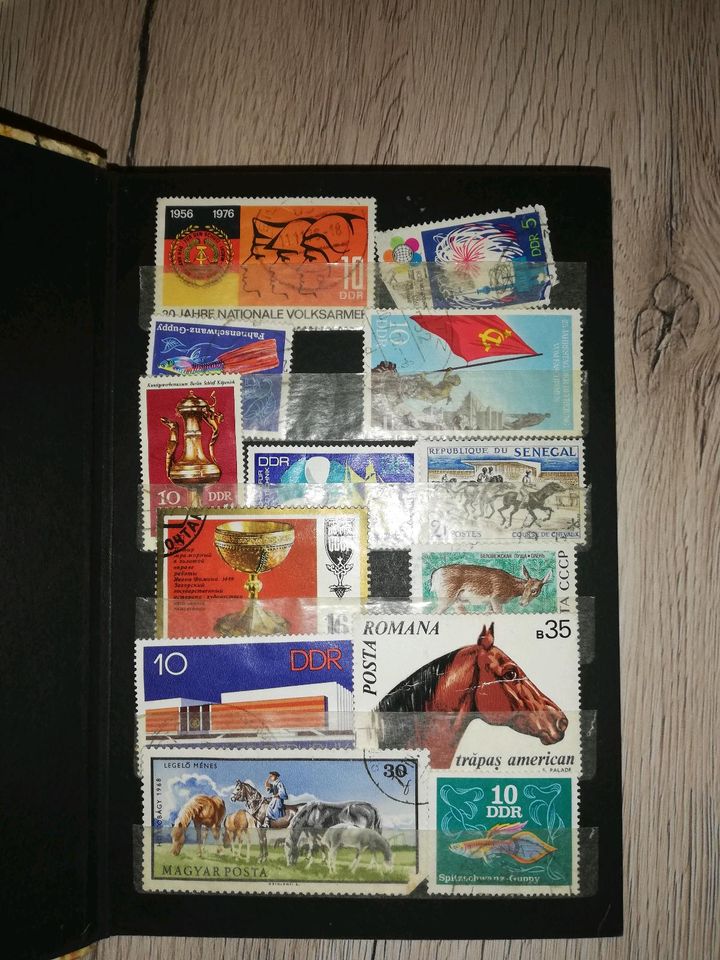 Briefmarkensammlung DDR-Zeiten in Eisenach