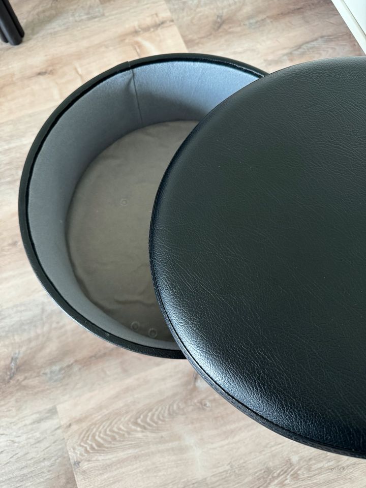 Ikea Storsele Rattan Sessel schwarz mit oder ohne Hocker in Herdecke