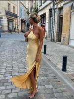 Kleid Satin Commense Hochzeit wie Zara Bayern - Naila Vorschau