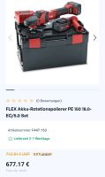 !! Neu !!Flex Akku-Rotationspolierer PE 150 18.0-EC/5.0 Set Baden-Württemberg - Schwäbisch Gmünd Vorschau