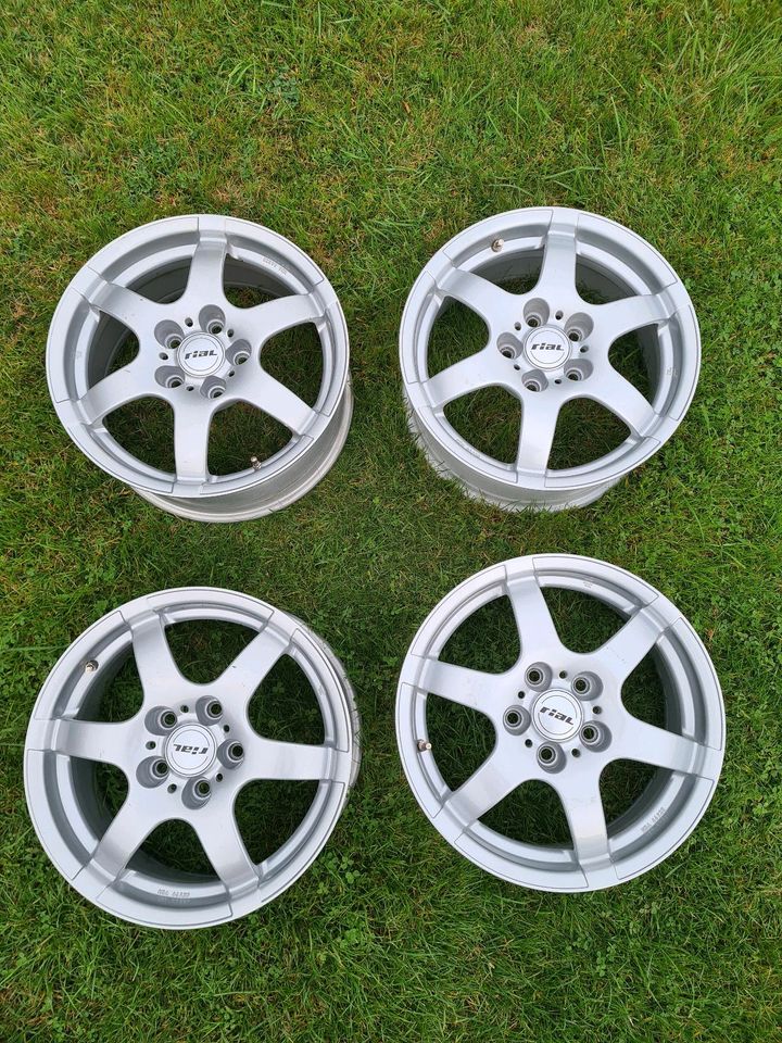 Rial Alufelgen 16 Zoll Lochkreis 5x112 Felgen - Mercedes VW Audi in Wolfsburg