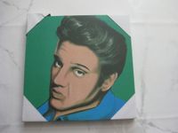 Bild * Elvis * 26x26cm NEU Wand Deko Star Idol Kult Sänger München - Schwabing-Freimann Vorschau