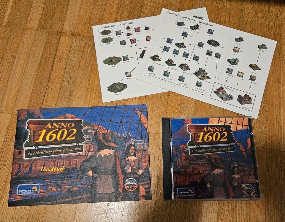 Anno 1602 PC Spiel CD und Handbuch in München