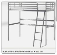 Hochbett von Ikea 90x200cm Eimsbüttel - Hamburg Lokstedt Vorschau