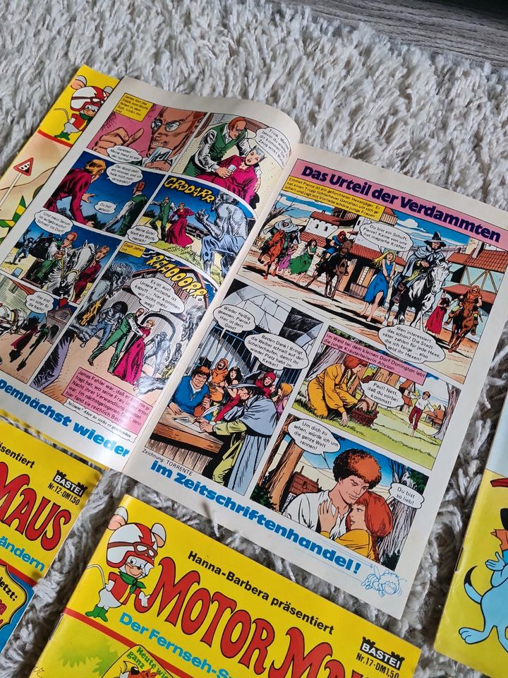 11x Comics, Hefte Motor Maus, Max und Moritz, Superman u.a. in Fuldatal