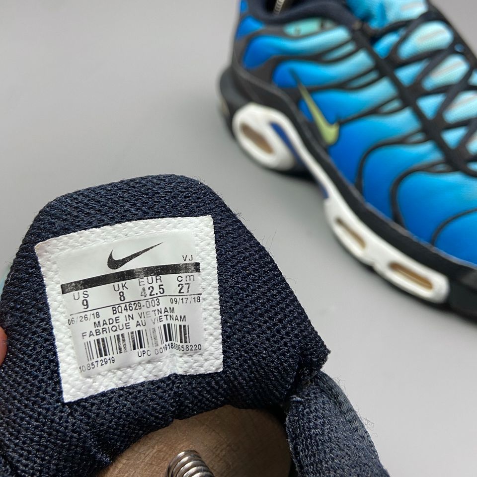 Nike Air Max Plus Tn OG Hyper Blue 2018 Vintage - selten!! in Potsdam