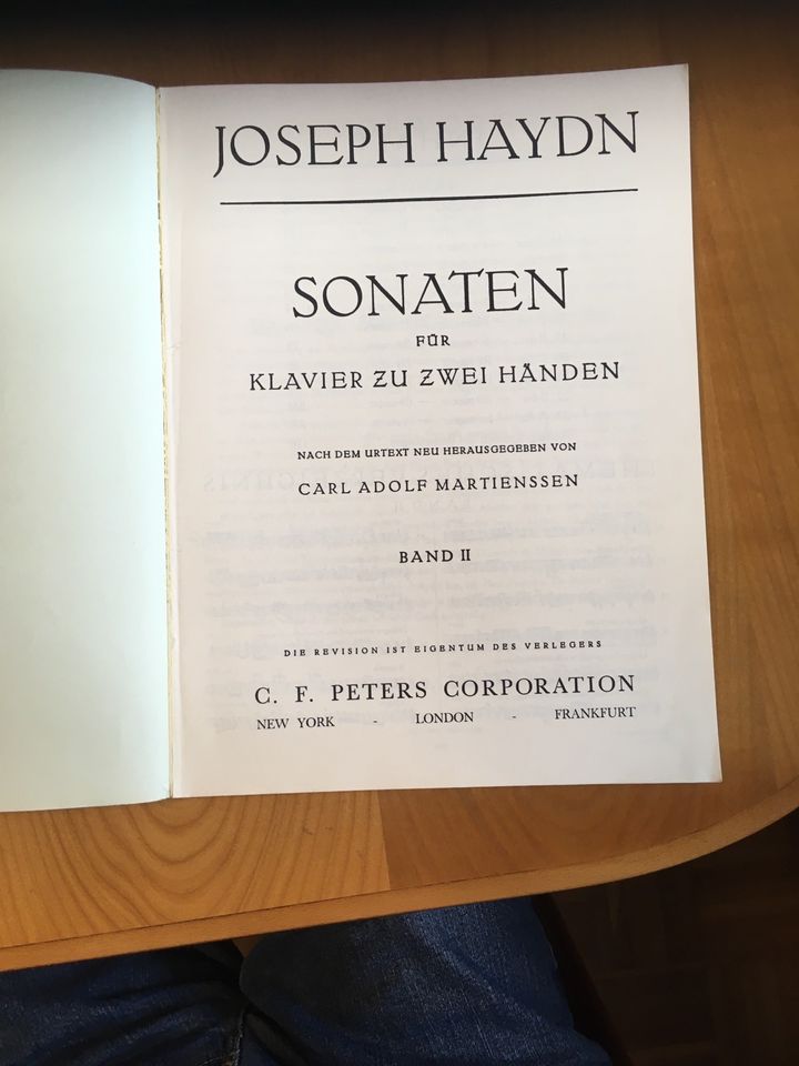 Haydn Sonaten für Klavier in Köln
